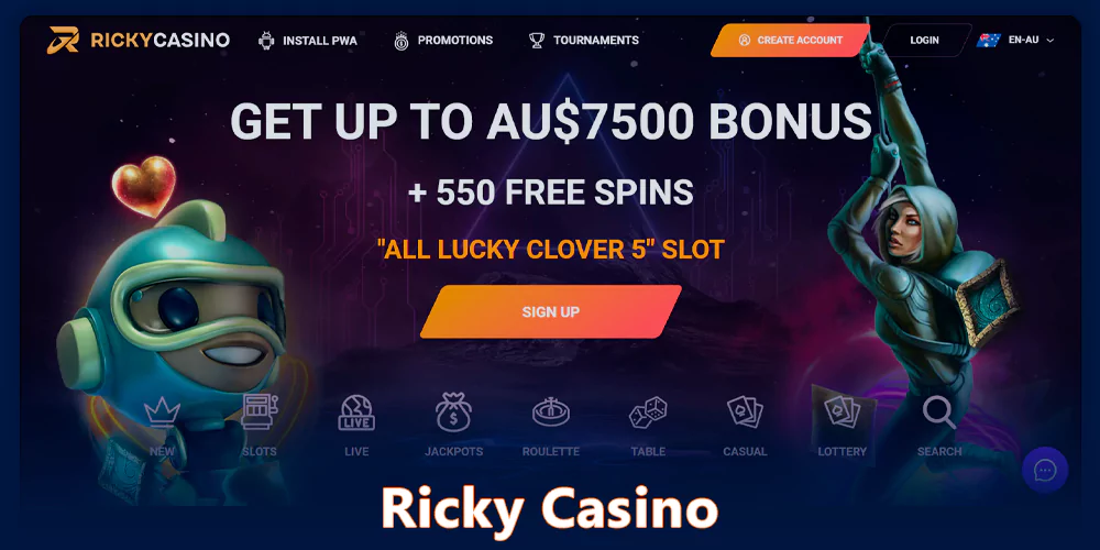 Ricky Casino review for Australian players
